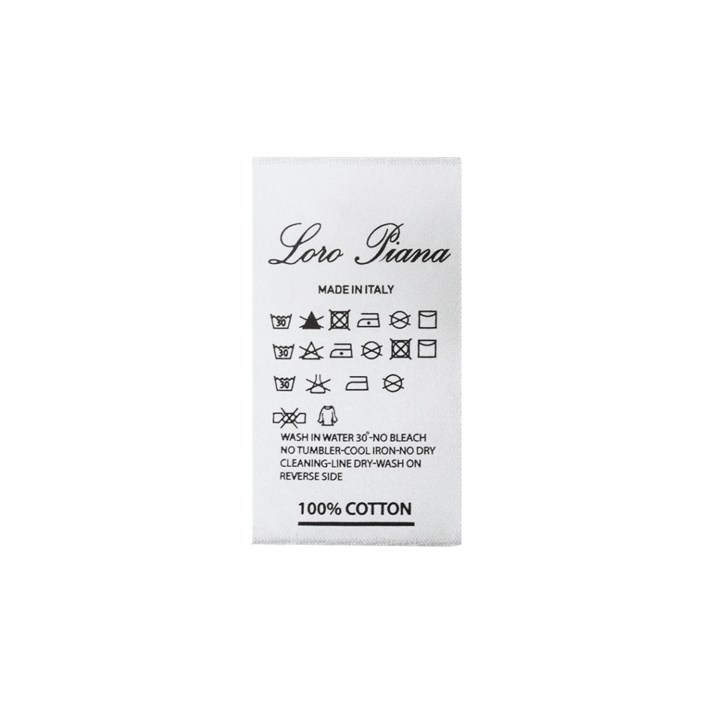Wash care labels