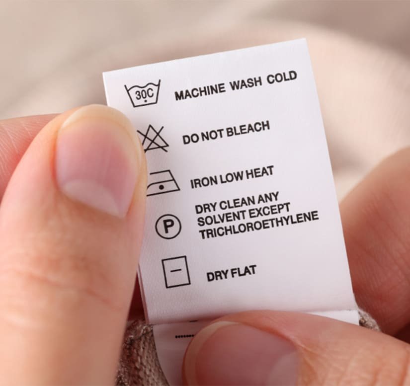 Size and Care Labels by Label Hub