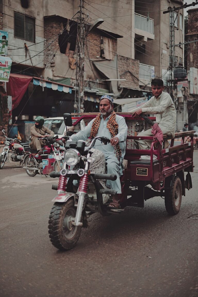 Old street in Rawalpindi — custom woven labels in Rawalpindi Pakistan